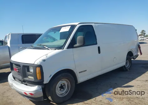 1999 GMC Savana Standard из США, поврежденный, VIN 1GTFG15W4X1118548